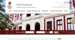 Desktop Screenshot of hoteldyplomat.com